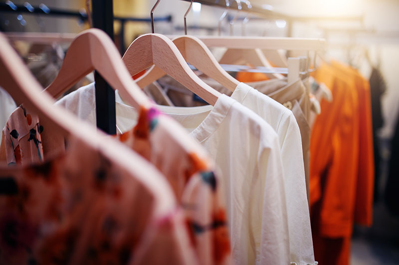Vente de vêtements